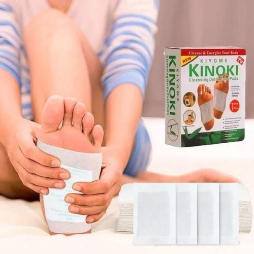 10 Patchs Détox Kinoki - Éliminez les Toxines & Retrouvez Votre Vitalité Pendant le Sommeil !