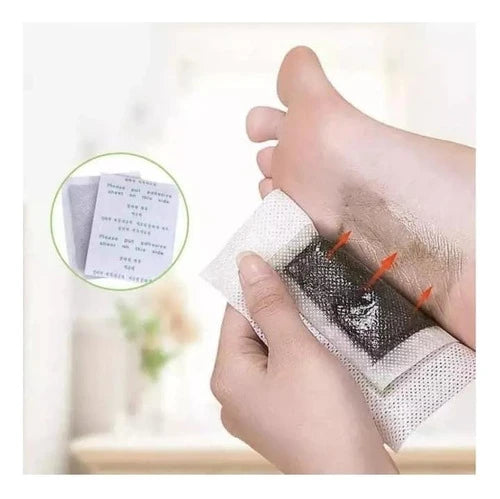 10 Patchs Détox Kinoki - Éliminez les Toxines & Retrouvez Votre Vitalité Pendant le Sommeil !